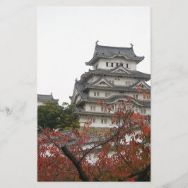 Resa till Himeji slott Brevpapper