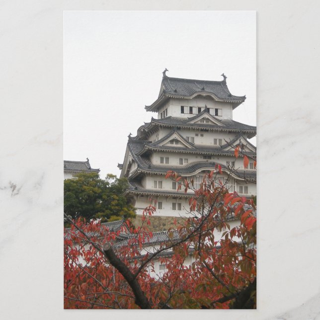 Resa till Himeji slott Brevpapper (Framsida)