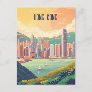Resa till Hongkong Vykort