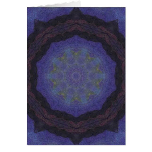 Resa till insikten Mandela Hälsningskort (Framsidan)