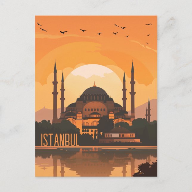 Resa till Istanbul Vykort (Framsida)