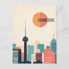 Resa till Johannesburgs södra Afrika Vykort
