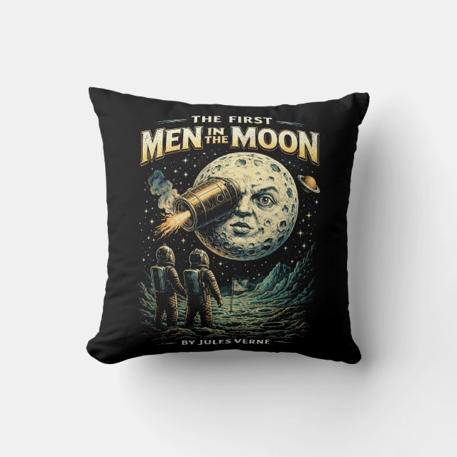 Resa till månen kudde (Framsida)