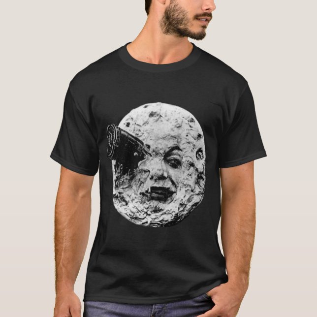 Resa till måneT-tröja Tee Shirt (Framsida)