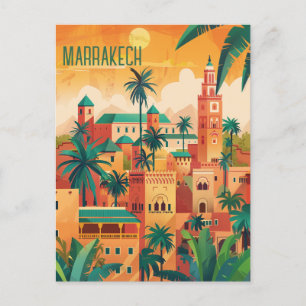 Resa till Marrakech Vykort