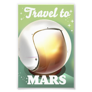 Resa till Mars Fototryck