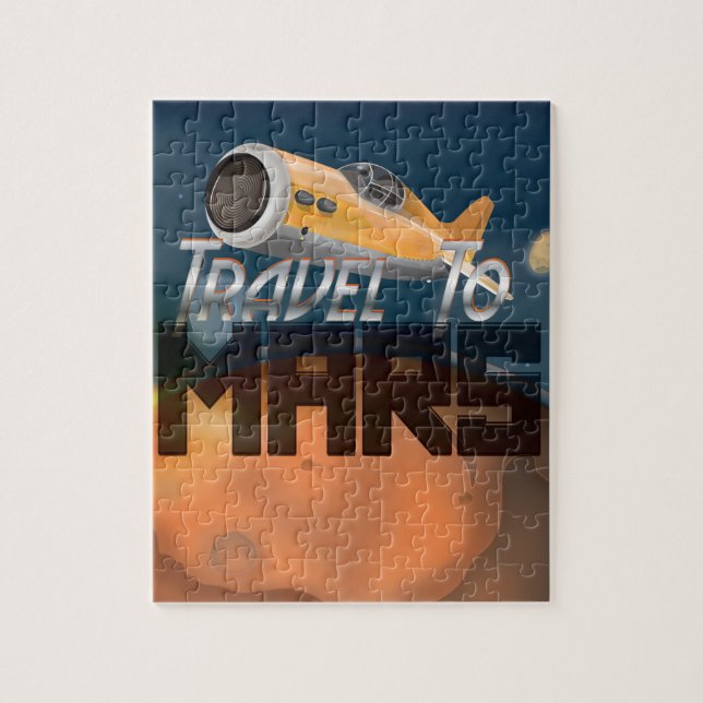 Resa till Mars Pussel (Vertikal)