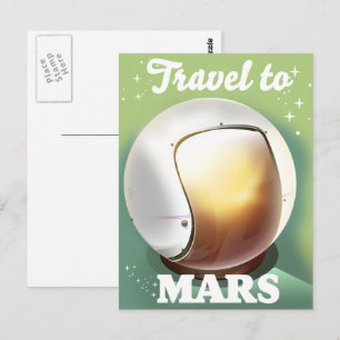 Resa till Mars Vykort