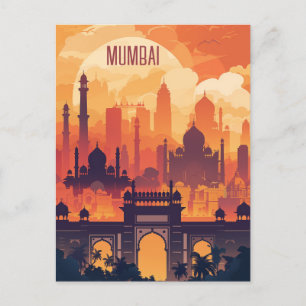 Resa till Mumbai Vykort