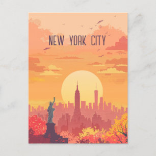 Resa till New York City Vykort