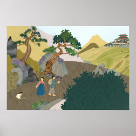 Resa till Palace från TURTLE FRAKT Bok Poster