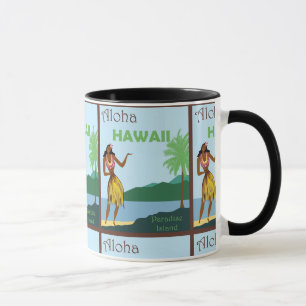 Resa till Paradise: Aloha Hawaii Island Mugg