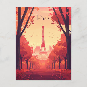 Resa till Paris Vykort