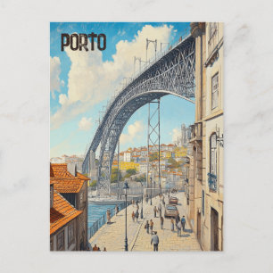Resa till Porto Portugal Vykort