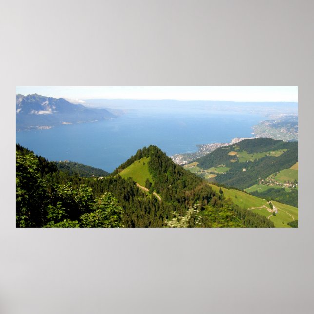 Resa till Rochers de Naye Poster (Framsidan)