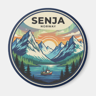 Resa till Senja Norge Magnet