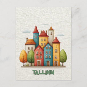 Resa till Tallinn vykort
