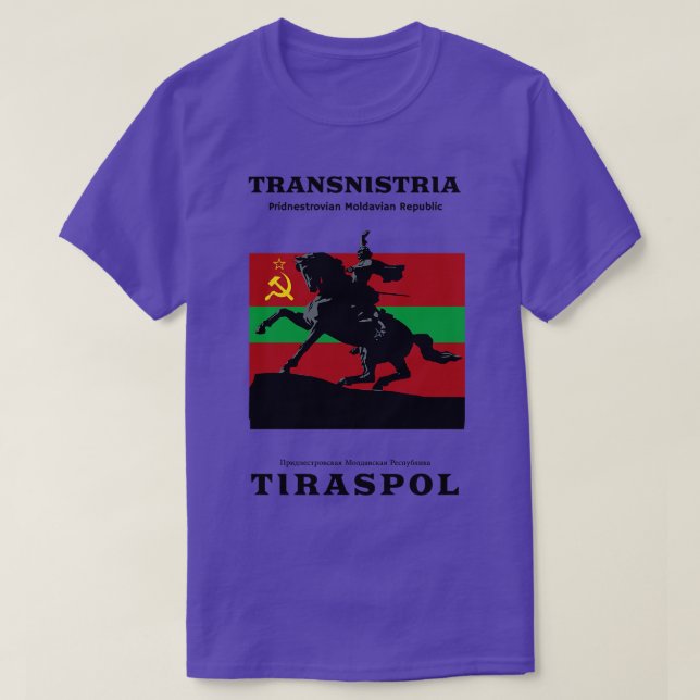 resa till Transnistrien T Shirt (Design framsida)