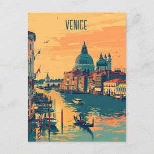 Resa till Venedig Vykort