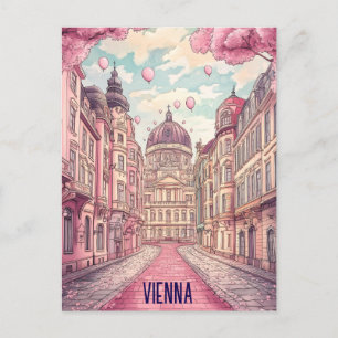 Resa till Wien Österrike Vykort