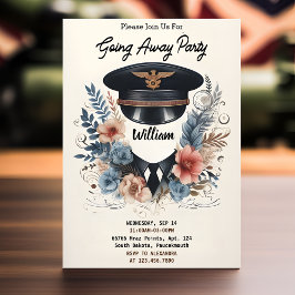 Resa Travel Farewell Militing Going Away Party Inbjudningar