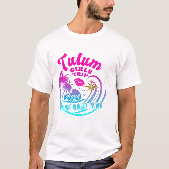 Resa Tulum 2024 Beach Womens T Shirt (Framsida)
