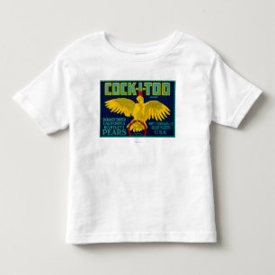 Resa upp-i-för Pearlådaetiketten T-shirt