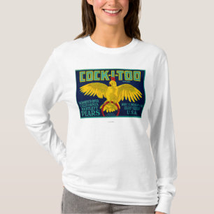 Resa upp-i-för Pearlådaetiketten Tee Shirt