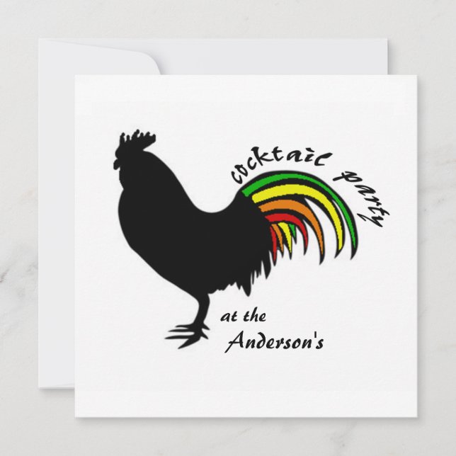 Resa upp-Svan partyinbjudan Inbjudningar (Framsida)