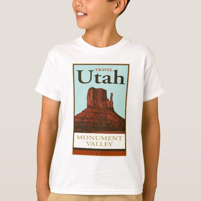 Resa Utah T-shirt (Framsida)