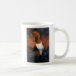 "Resa utan den flyttande" keramiska muggen Kaffemugg