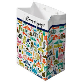 Resa världsmediet presentväska