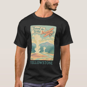 Resa Vilden - nationalparken Yellowstone T Shirt