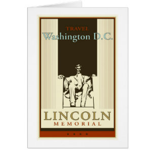 Resa Washington DC Hälsningskort