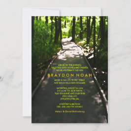 Resa Watercolor Bar/Bat Mitzvah-inbjudan Inbjudningar