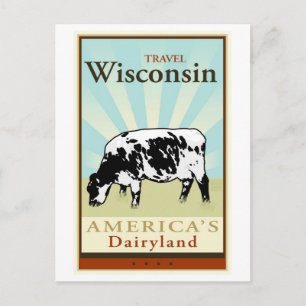 Resa Wisconsin Vykort
