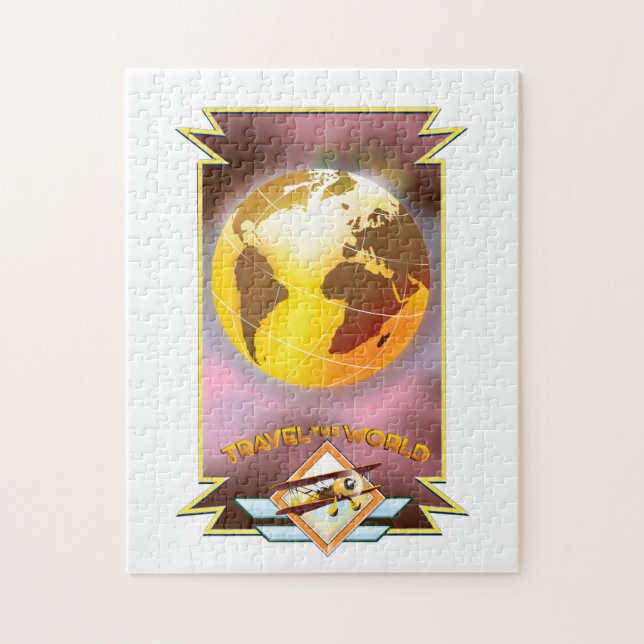 Resa World Golden Globe Pussel (Vertikal)