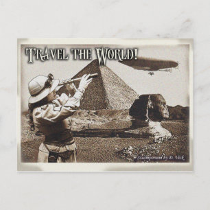 Resa World Postcard Vykort