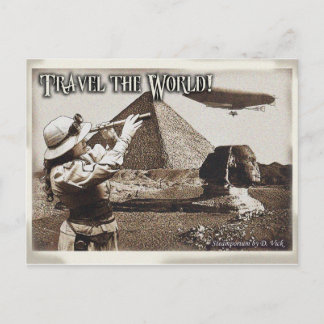 Resa World Postcard Vykort