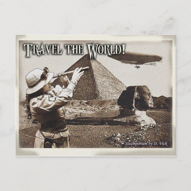 Resa World Postcard Vykort (Framsida)