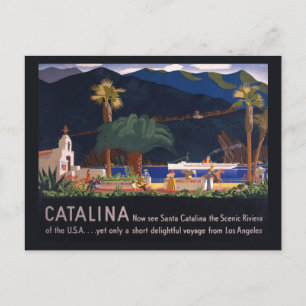 Resaffisch - Santa Catalina Island, Kalifornien Vykort