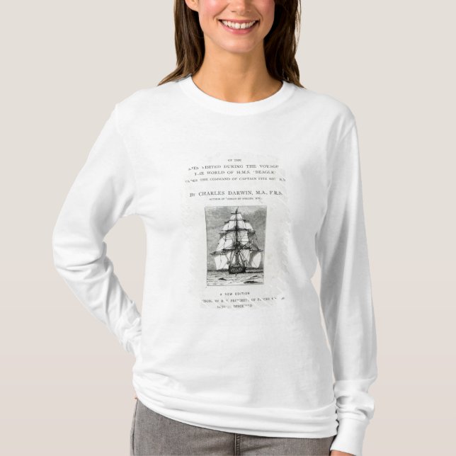 Resan av beaglen t shirt (Framsida)