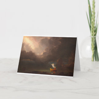 Resan av liv: Gamlinghälsningkort Kort