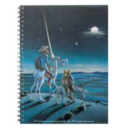 Resan - den universitetslärareQuixote tecknaden - Anteckningsbok Med Spiral