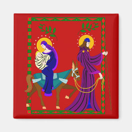 Resan från Betlehem Magnet