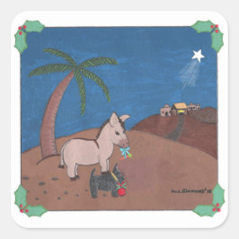 RESAN FYRKANTIGT KLISTERMÄRKE