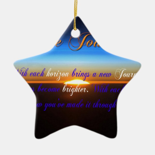 Resan Julgransprydnad Keramik (Framsidan)