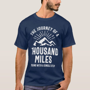 Resan med tusen mil börjar med t shirt