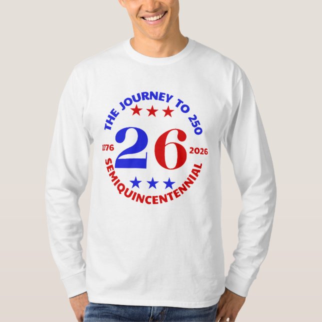 RESAN TILL 250: SEMIKINCENTENNIELL T SHIRT (Framsida)