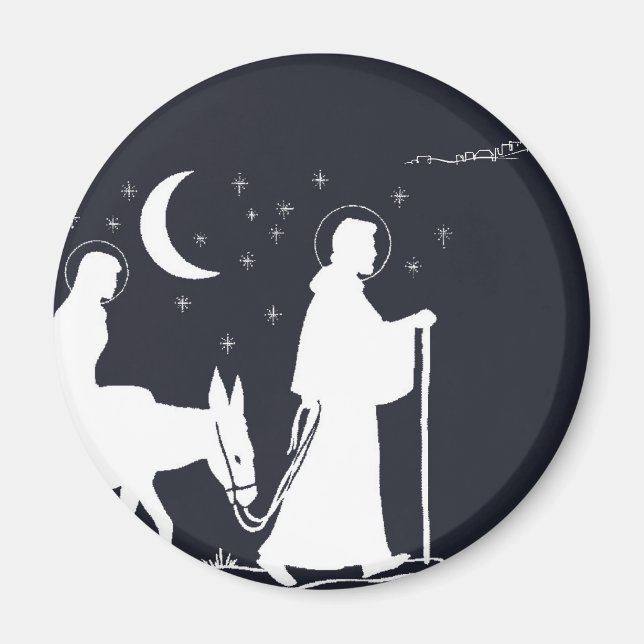 Resan till Betlehem Magnet (Framsidan)